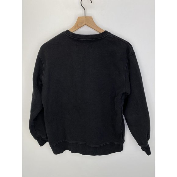 BOY Crew Neck Long Sleeve Sweatshirt Black Size M - Picture 4 of 7